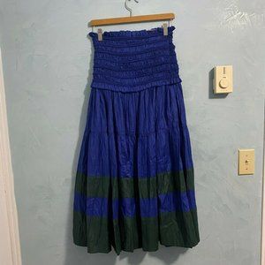 Sea New York Blue Strapless Dress Sz‎ M